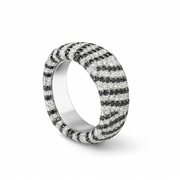 Zebra Whisper Ring